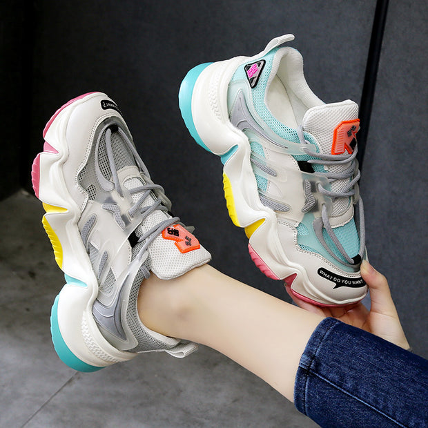 YBO™ Atmungsaktive Sneaker "Rainbow"