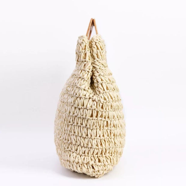 "Bohemia" Vintage Rattan-Tasche