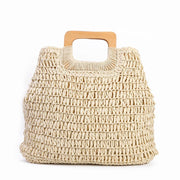 "Bohemia" Vintage Rattan-Tasche