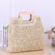 "Bohemia" Vintage Rattan-Tasche