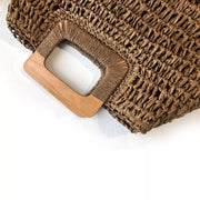 "Bohemia" Vintage Rattan-Tasche