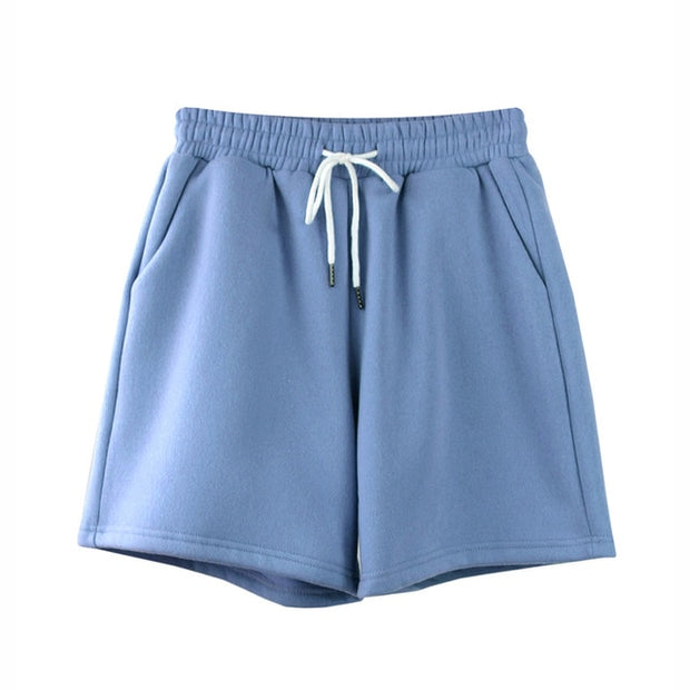 Blau Shorts