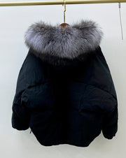 Winterparka mit Pelz