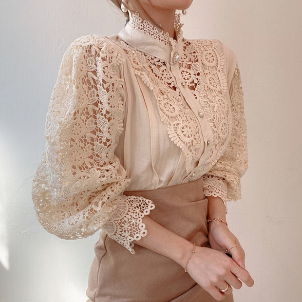 "Rosalie" Elegante Designer-Bluse