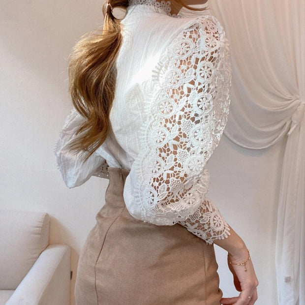 "Rosalie" Elegante Designer-Bluse